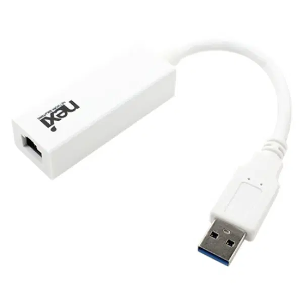 (새상품)넥시 NX-USB3.0 LAN (유선랜카드/USB3.0/1000Mbps) 화이트