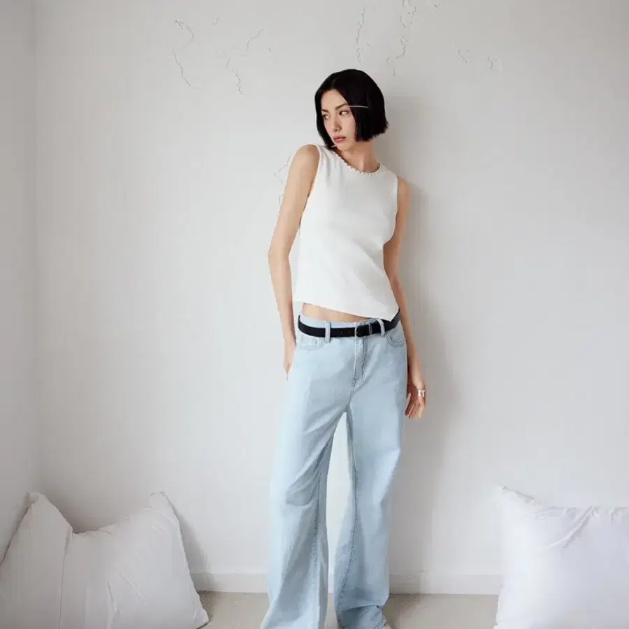 플랙 plac 데님팬츠 여름데님 청바지