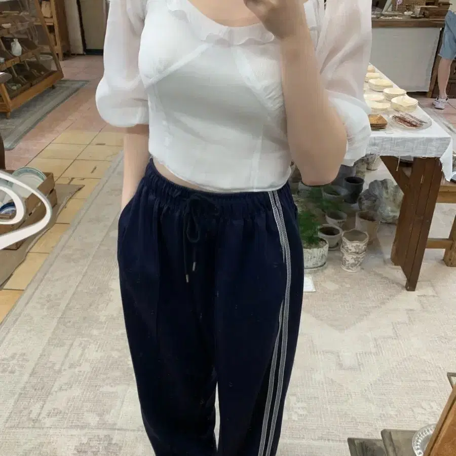 소버샵 아워캐비넷 트랙 팬츠