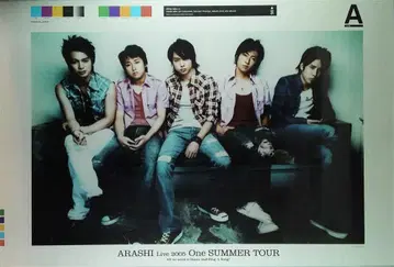 아라시 05년 One SUMMER TOUR 집합 포스터