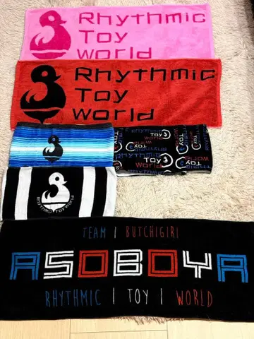 [ 묶음 판매 6장 세트 ] Rhythmic Toy World 타월