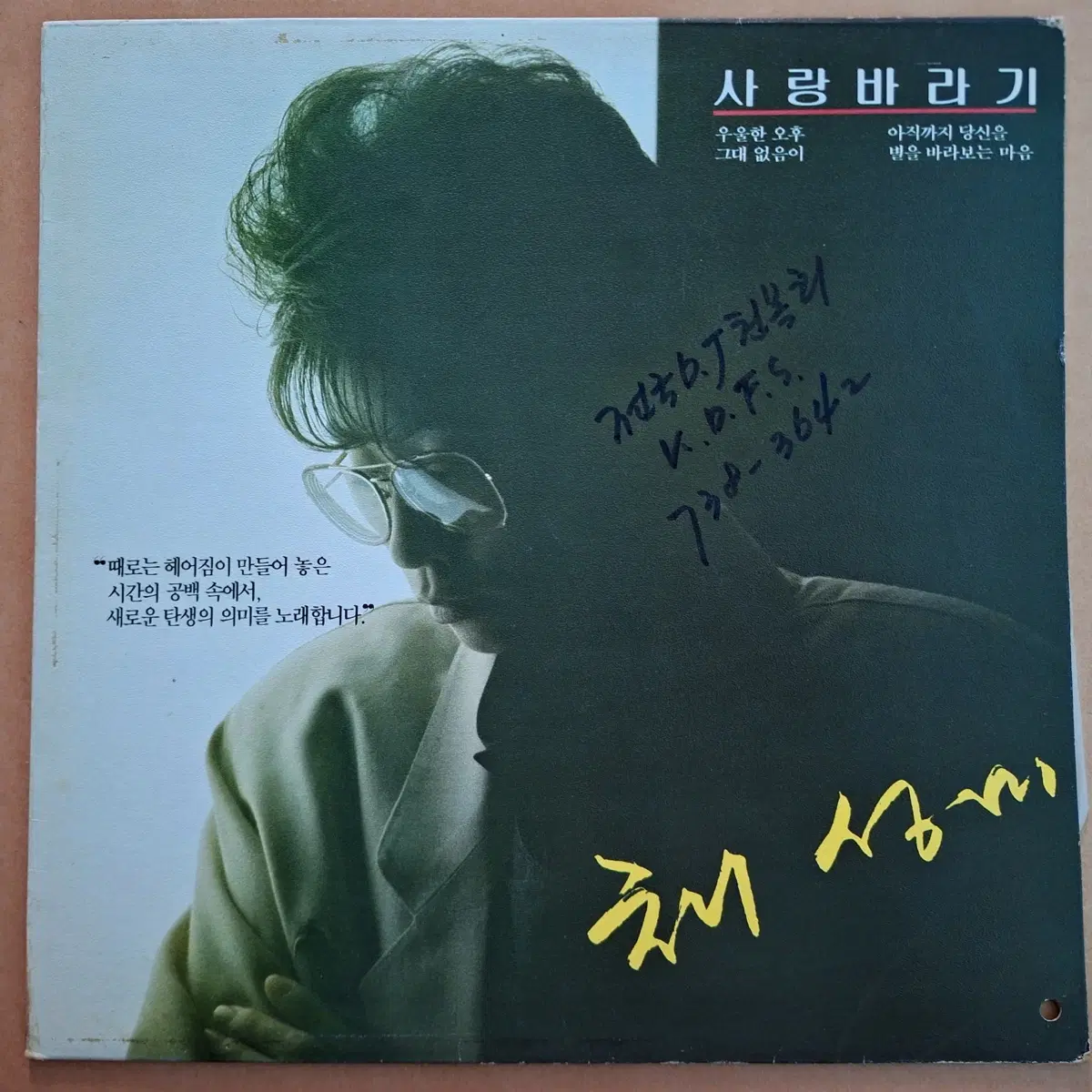 채성미 사랑바라기 LP/희귀반