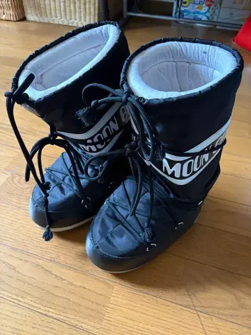 MOON BOOT 문부츠 스노우부츠 블랙 38
