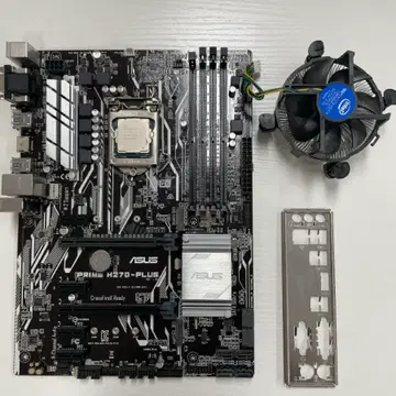 i7-7700+ASUS PRIME H270-PLUS 메인보드 +쿨러 | CPU/메인보드 | 번개