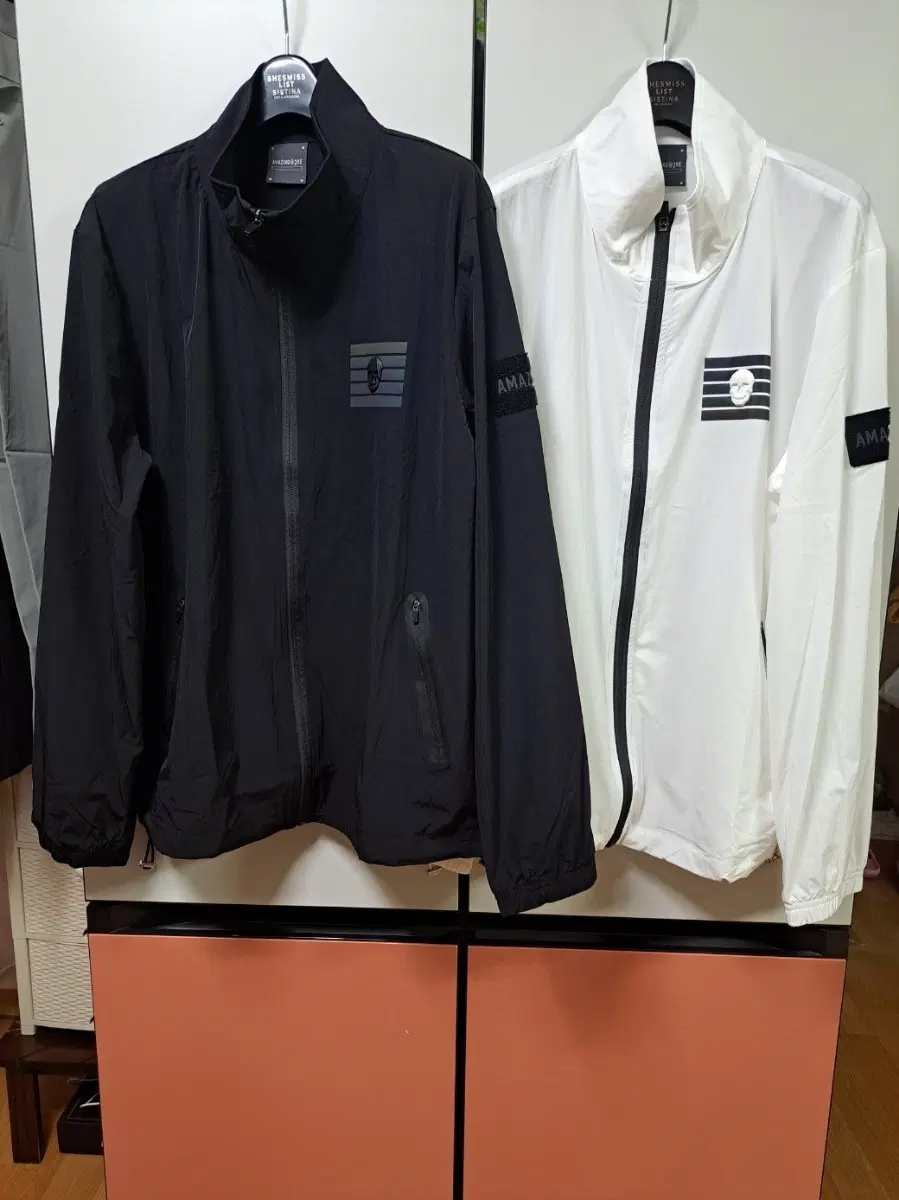 (110)AMAZING CRE GOLF 남성용 집업쟈켓