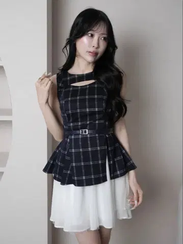 LIP SERVICE 레이어드 민소매 원피스
