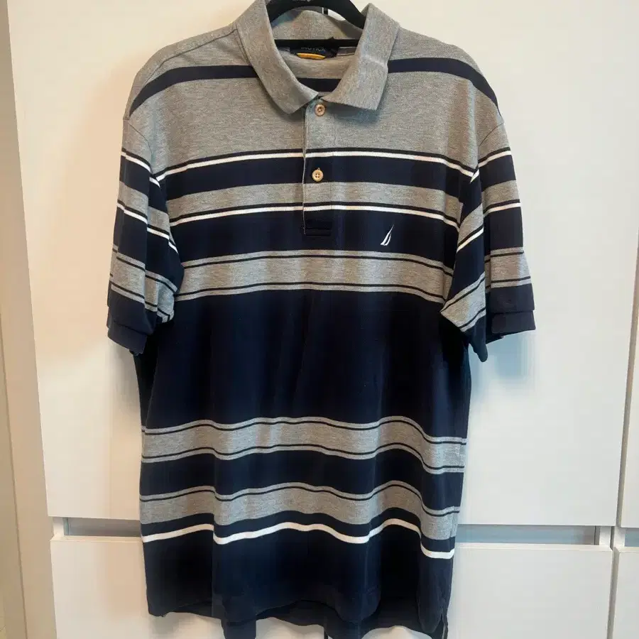 Nautica 노티카 스트라이프 카라티 남성