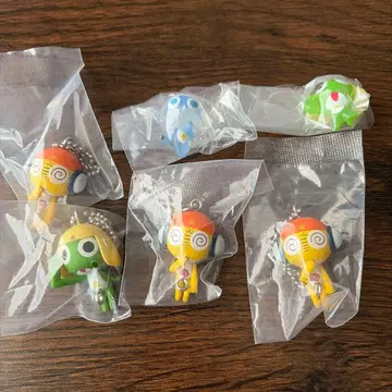 개구리 중사 케로로 마스코트 키링 묶음 판매