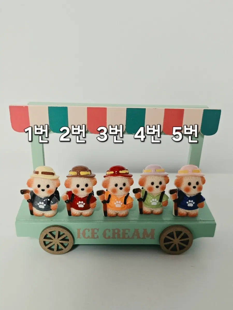 강아지 피규어 미니어처