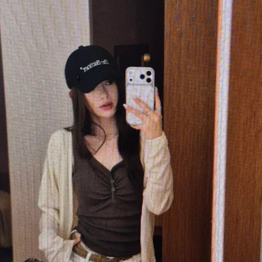 (해외배송)주름 나시 + 가디건 세트 2컬러