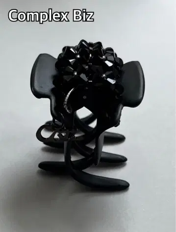 COMPLEX BIZ 헤어 클립 블랙 중