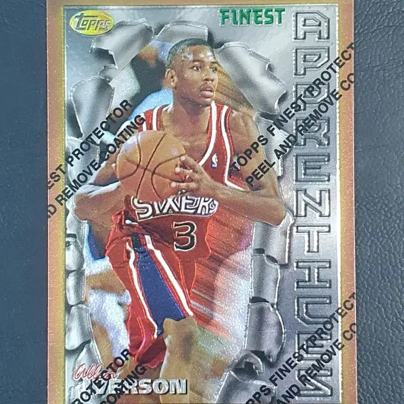 1996-97 파이니스트 루키카드 앨런 아이버슨 Topps Finest RC Allen Iverson nba