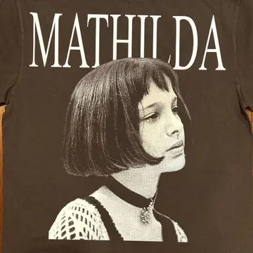 선착순 LEON MATHILDA 레온 마틸다 Tee 페이드 그레이