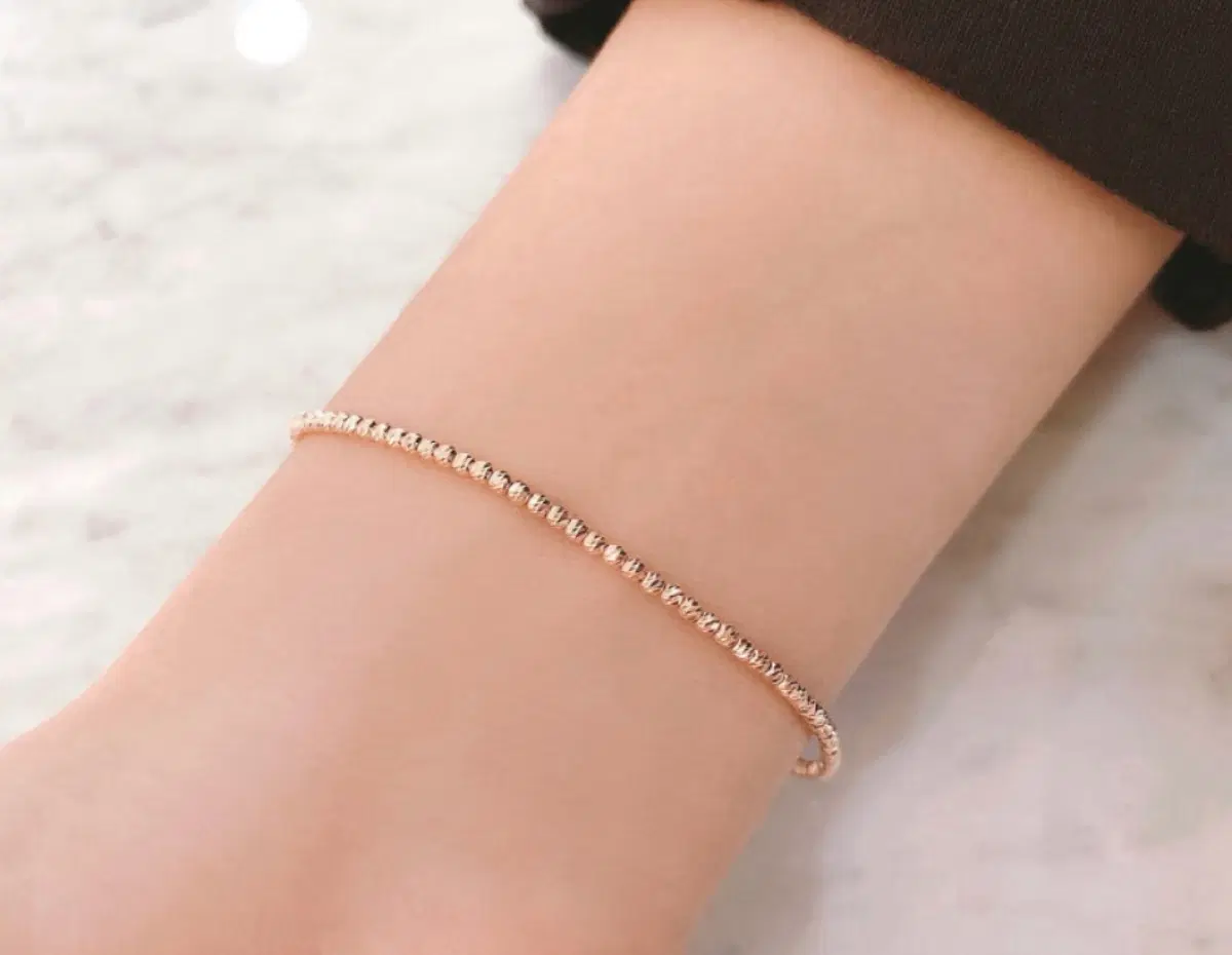 14k 로즈골드 팔찌 판매합니다