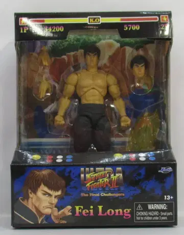 Jada toys 액션 피규어 울트라 스트리트 파이터 II 페이롱