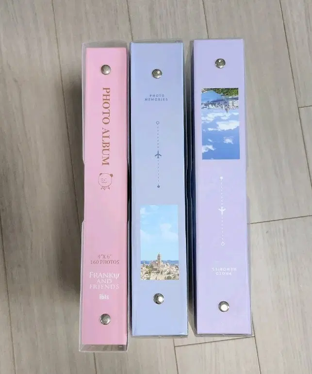 무료나눔) 2단 엽서 앨범 3개