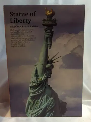 MEDICOMTOY BE@RBRICK Statue Of Liberty 100+400%