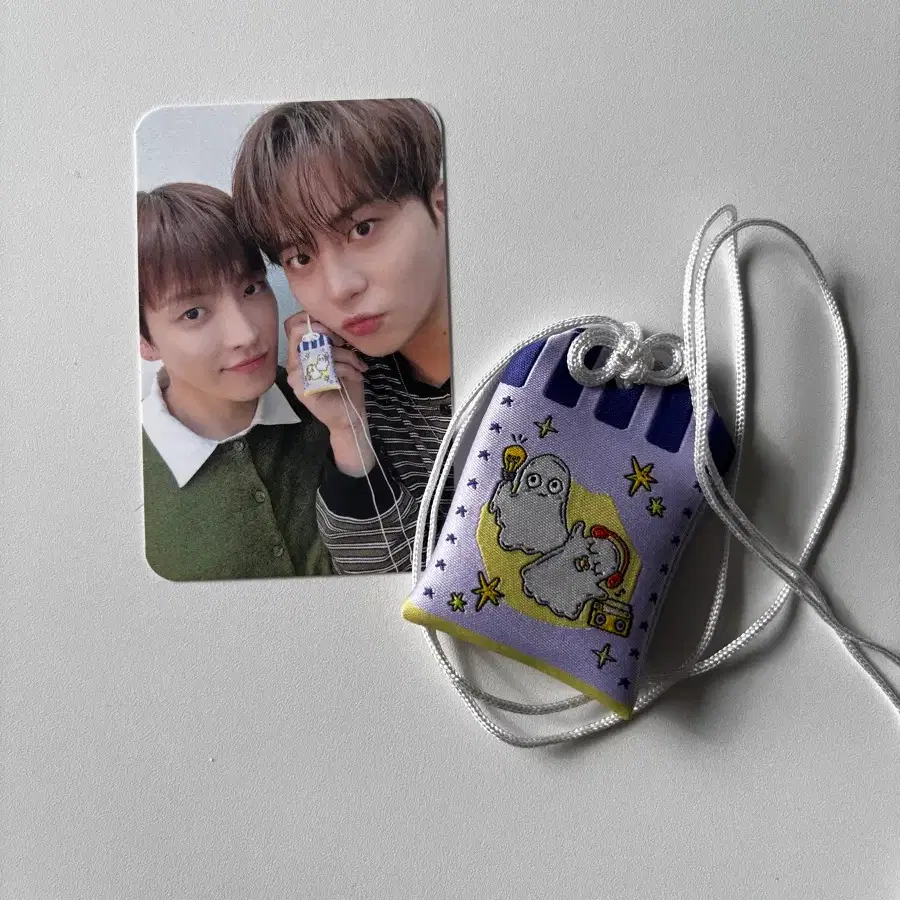 에이티즈 팬미팅 홍중 종호 캡막즈 오마모리 포카 세트