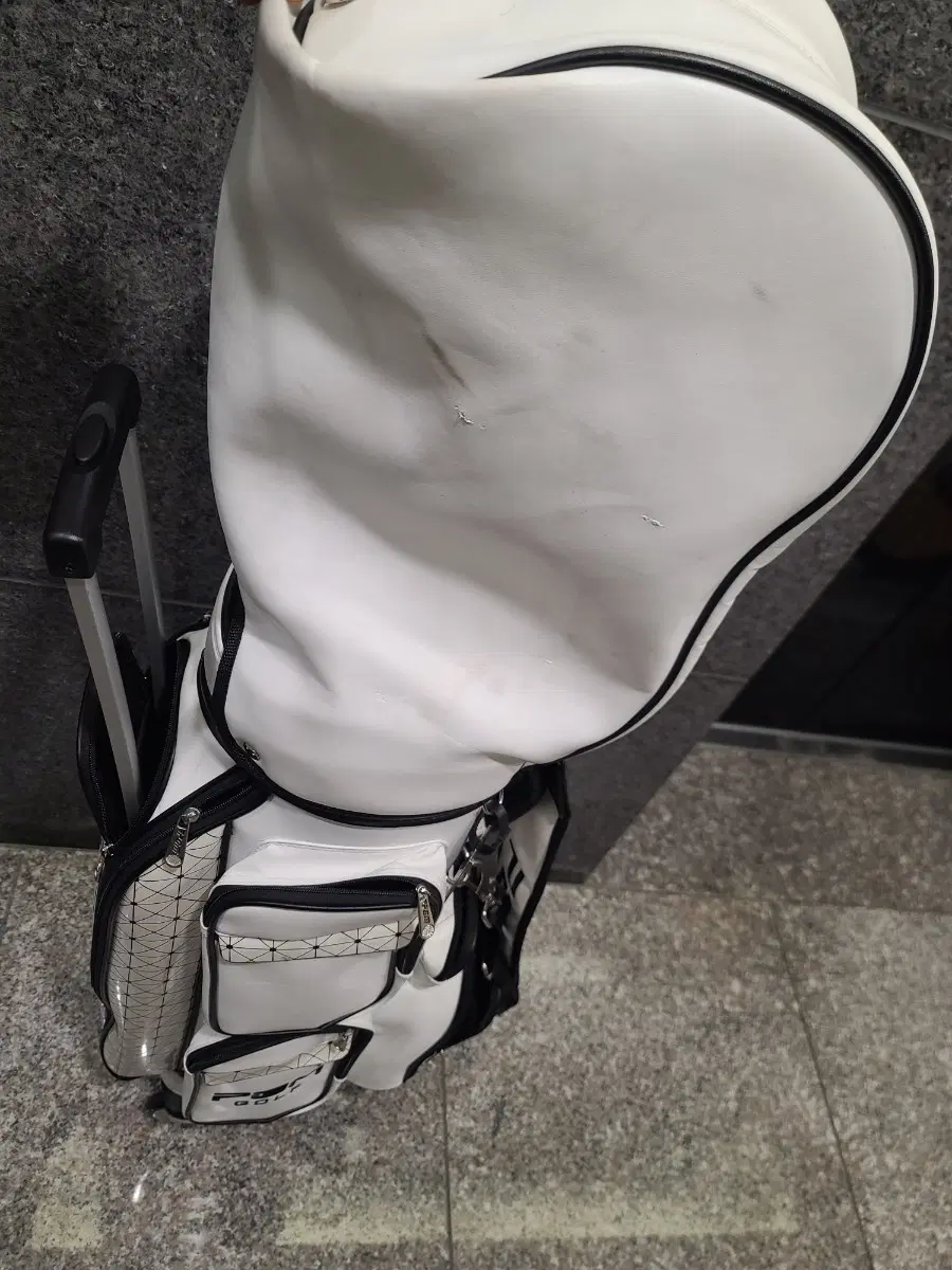 pgm 골프 가방 캐디백 바퀴 휠 캐리어형 골프백