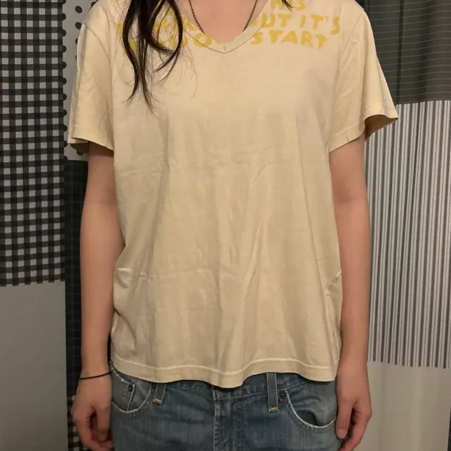 [초판] 메종 마르지엘라 에이즈 티셔츠