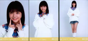 노기자카46 WebShop 한정판 토미사토 나오 2024.January 루즈삭스 컴프