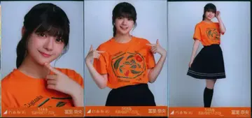 노기자카46 회장 한정 랜덤 브로마이드 토미사토 리나 한여름 전국 투어 2024 T셔츠 오사카ver. 컴프