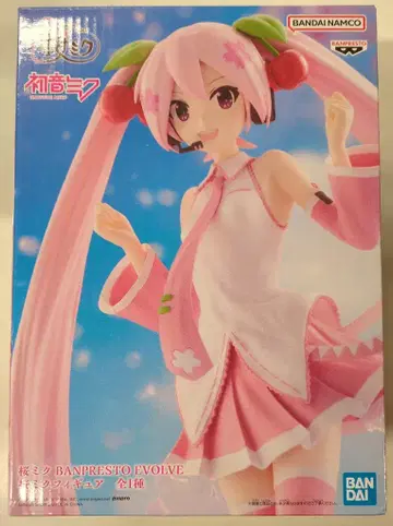 BANDAI SPIRITS 벚꽃 미쿠 BANPRESTO EVOLVE VOCALOID 벚꽃 미쿠 피규어