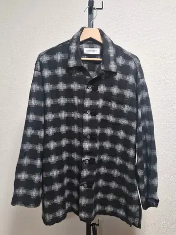 DISCOVERED 체크 셔츠