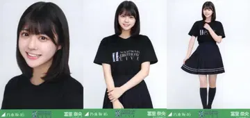 노기자카46 회장 한정 랜덤 브로마이드 토미사토 리나 11thBD 라이브T셔츠 컴프