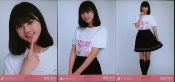 노기자카46 회장 한정 랜덤 브로마이드 토미사토 리나 11thBD 라이브 5기 T셔츠 컴프