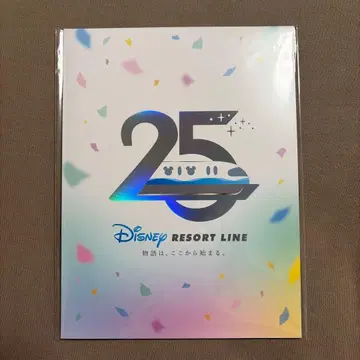 디즈니 리조트 라인 25주년 기념 오리지널 대지