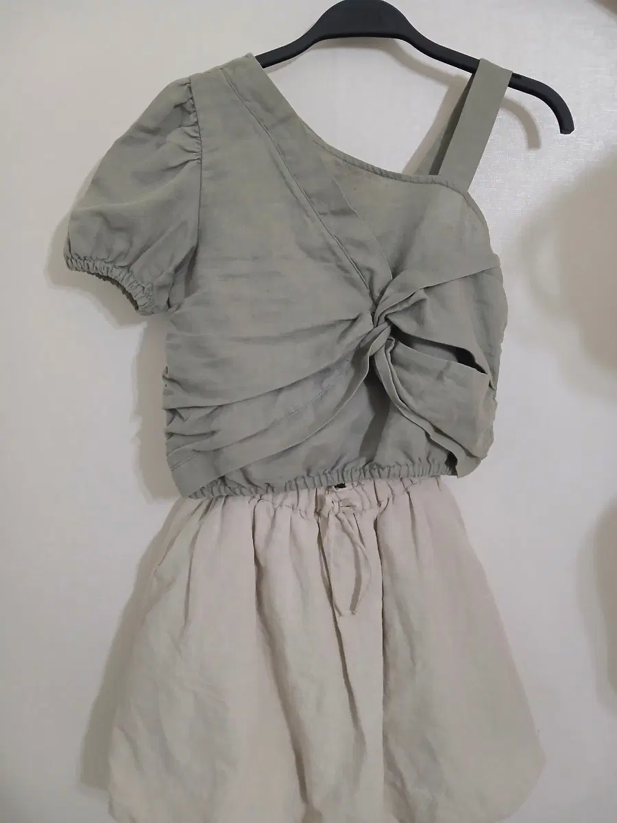 ZARA 린넨 원피스 셋업