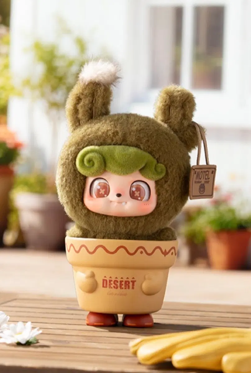 큐키드 해피가든 화분 인형 (카드만 개봉)