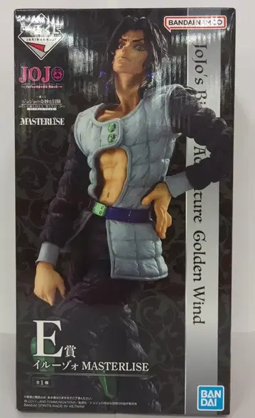 BANDAI SPIRITS 제일복권 죠죠의 기묘한 모험 GOLDEN WIND -HITMAN TEAM- E상 이루조 MASTERLISE