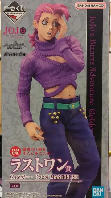 BANDAI SPIRITS 제일복권 죠죠의 기묘한 모험 GOLDEN WIND -HITMAN TEAM- 라스트 원상 비네거 도피오 MASTERLISE