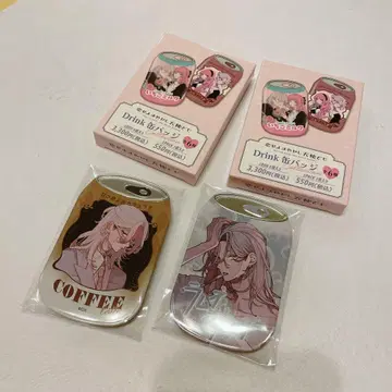 사랑하라 마야카시 천사들이여 Drink 캔뱃지 2종 세트
