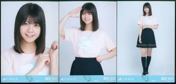 노기자카46 회장 한정판 브로마이드 토미사토 리나 한여름의 전국 투어 2025 T셔츠 카가와 ver. 컴프