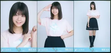 노기자카46 회장 한정판 브로마이드 토미사토 리나 한여름 전국 투어 2025 티셔츠 카가와 ver. 컴프