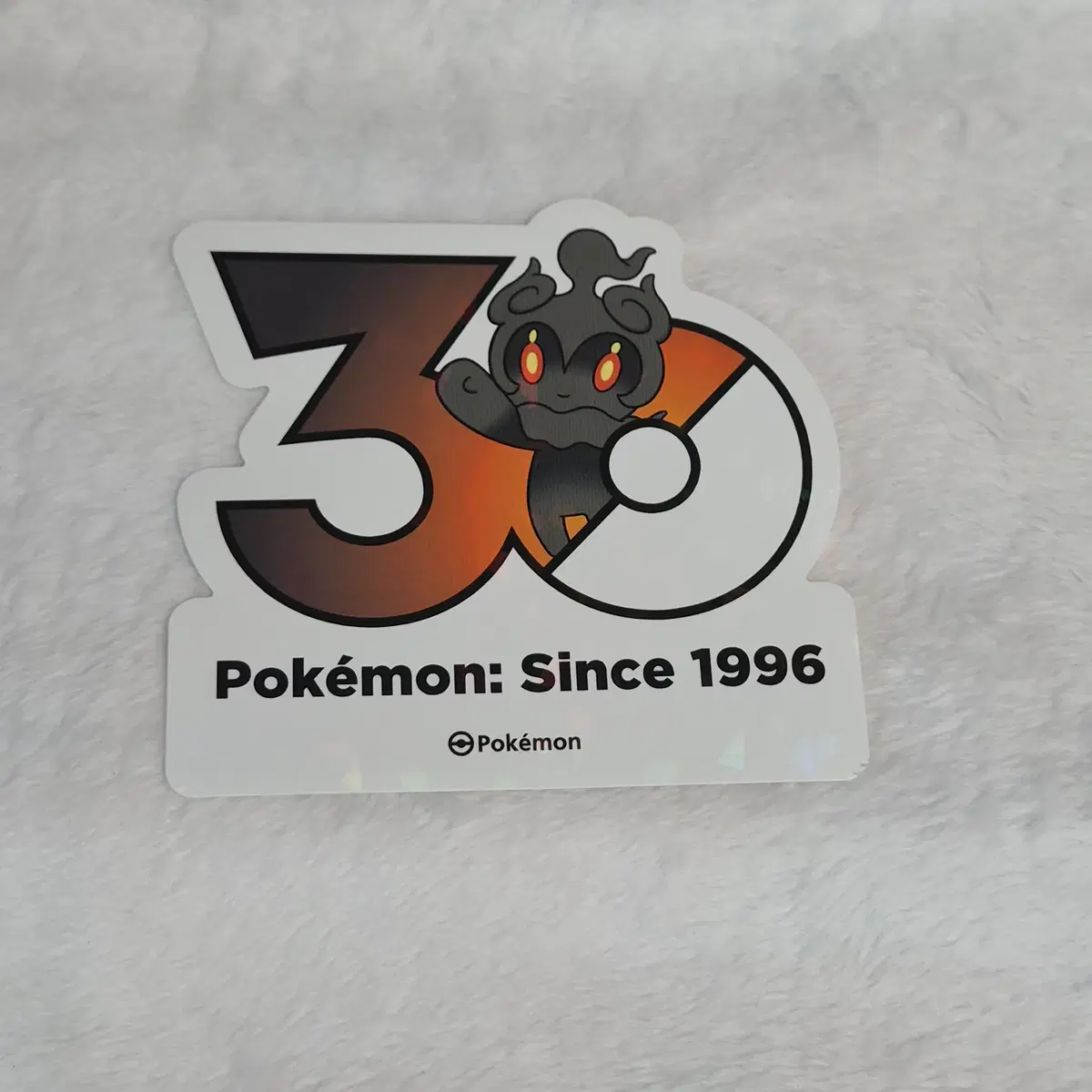 포켓몬 30주년 기념 로고 스티커 마샤도 판매합니다!
