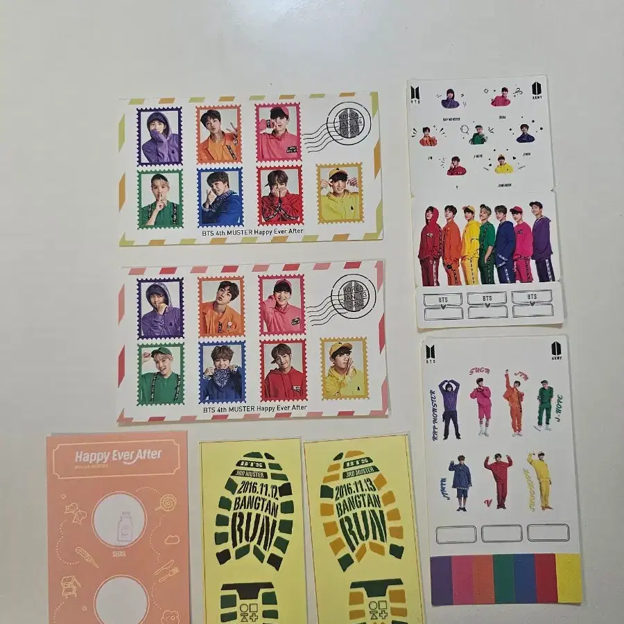 방탄소년단 bts 머스터3,4기 아미부스 굿즈