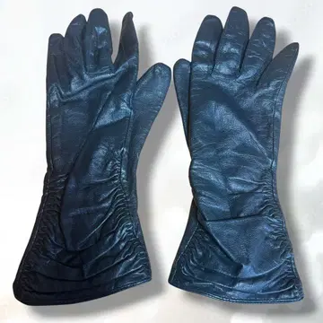 H&M 새상품급 여성용 가죽 장갑 블랙 US M 5098