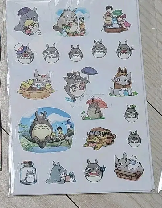 지브리 스티커 이웃집 토토로