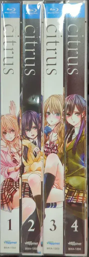 애니메이션 Blu-ray citrus 전 4권 세트