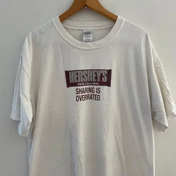 90s HERSHEY'S 허쉬 기업 티셔츠 빈티지 XL