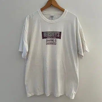 90s HERSHEY'S 허쉬 기업 티셔츠 빈티지 XL