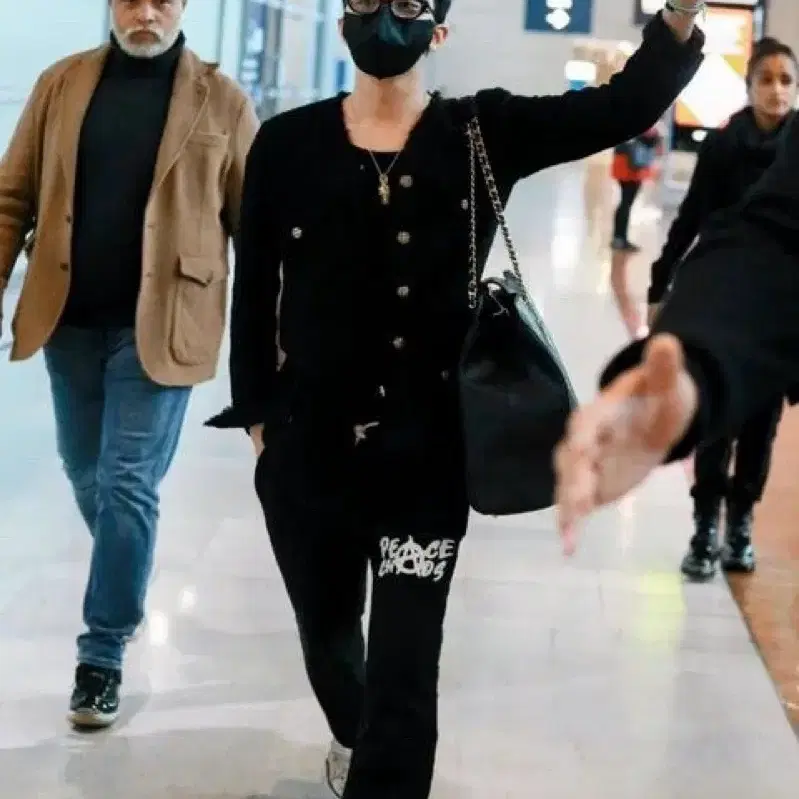 지드래곤 느낌 트위드자켓