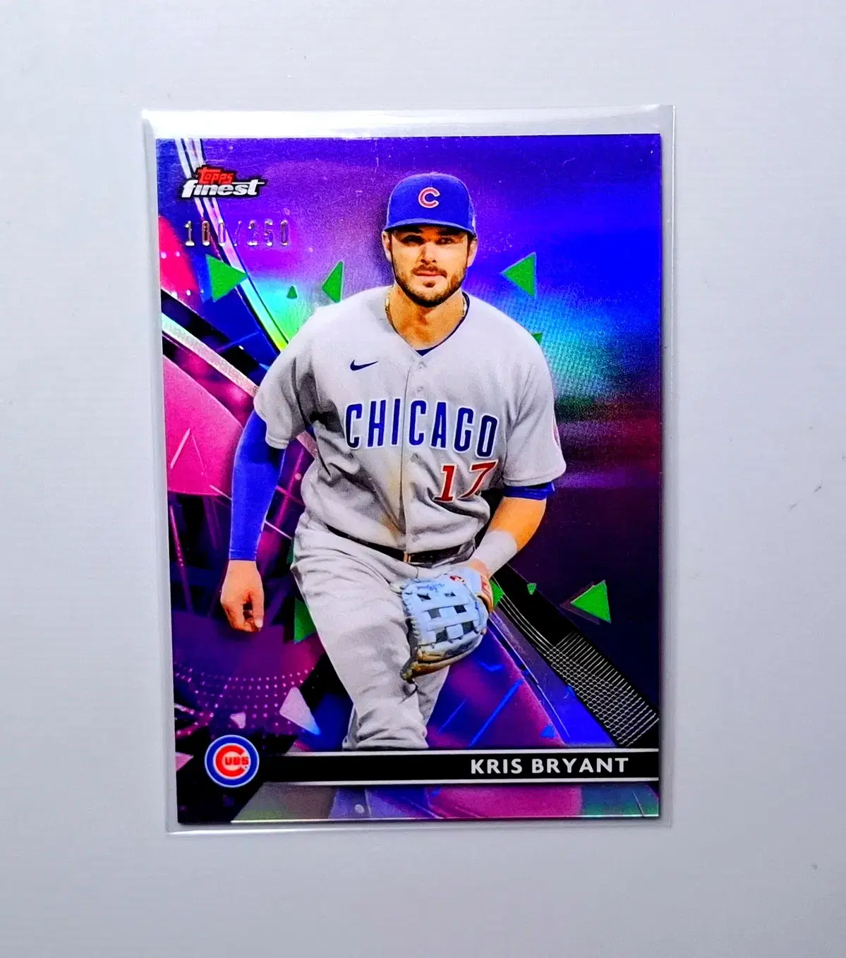 MLB 크리스브라이언트 250한정 퍼플리플렉터 탑스 파이니스트