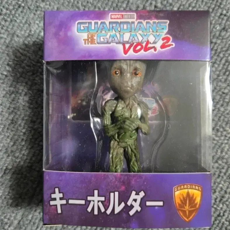(미사용) 가디언즈 오브 갤럭시 그루트 키링 (7.2cm)