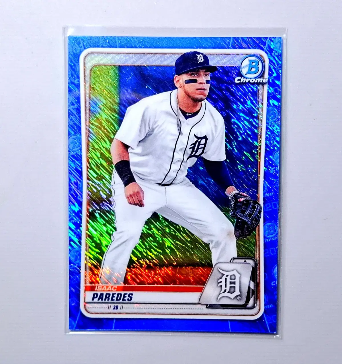 MLB 이삭 파레데스 150한정 블루쉬머 리플렉터