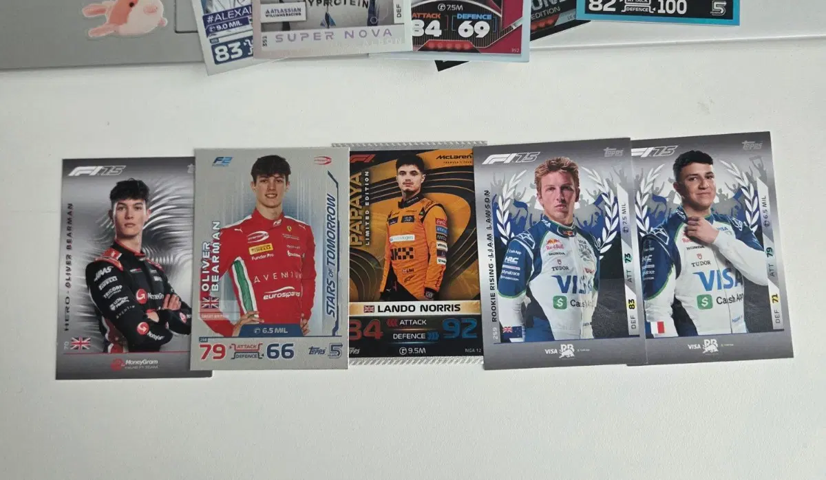 2024 2025 탑스 topps 에프원 f1